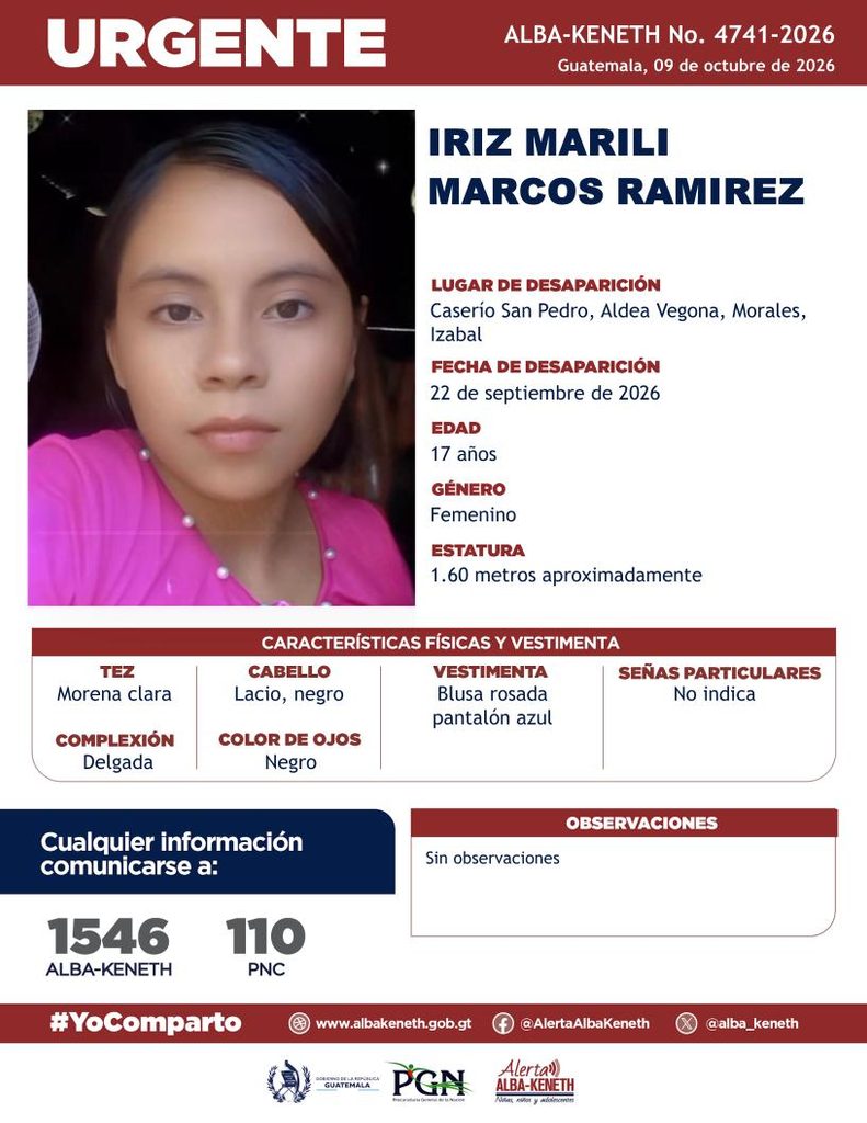 Ficha de Iriz Marili Marcos Ramirez