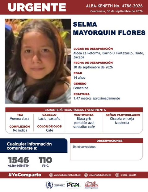 Ficha de Selma Mayorquín Flores
