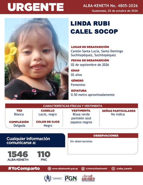 Ficha de Linda Rubi Calel Socop