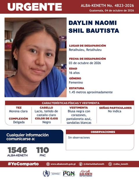 Ficha de Daylin Naomi Shil Bautista