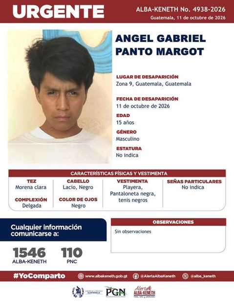 Ficha de Angel Gabriel Panto Margot